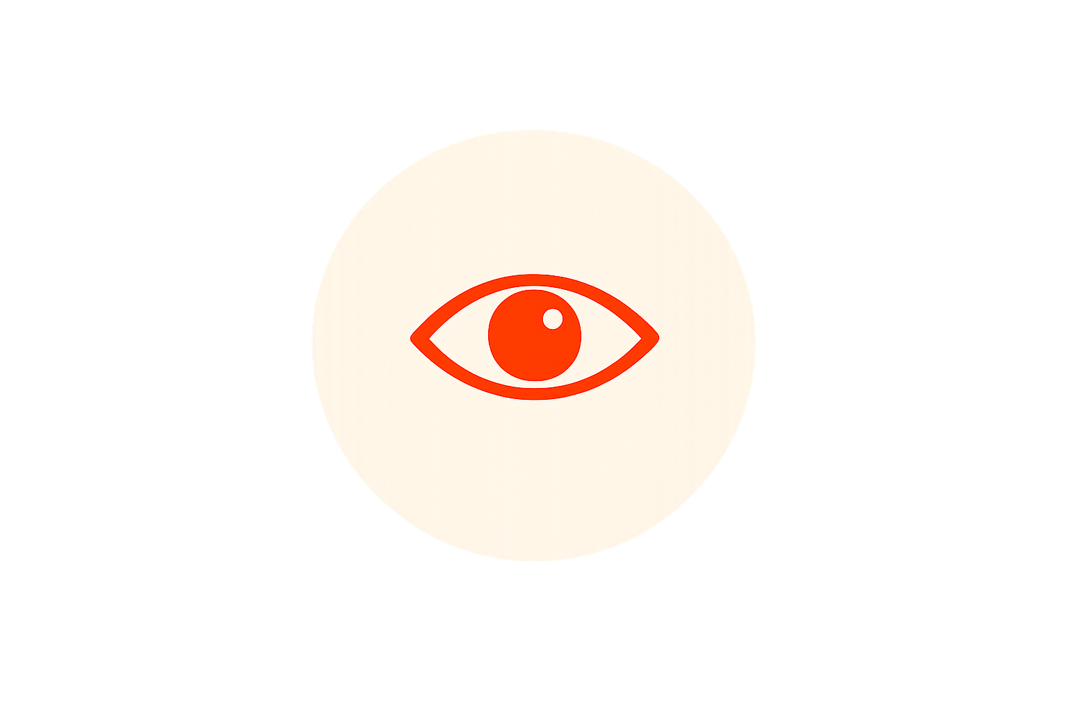 Icône visibilité Icône visibilité, un oeil grand ouvert sur votre profil