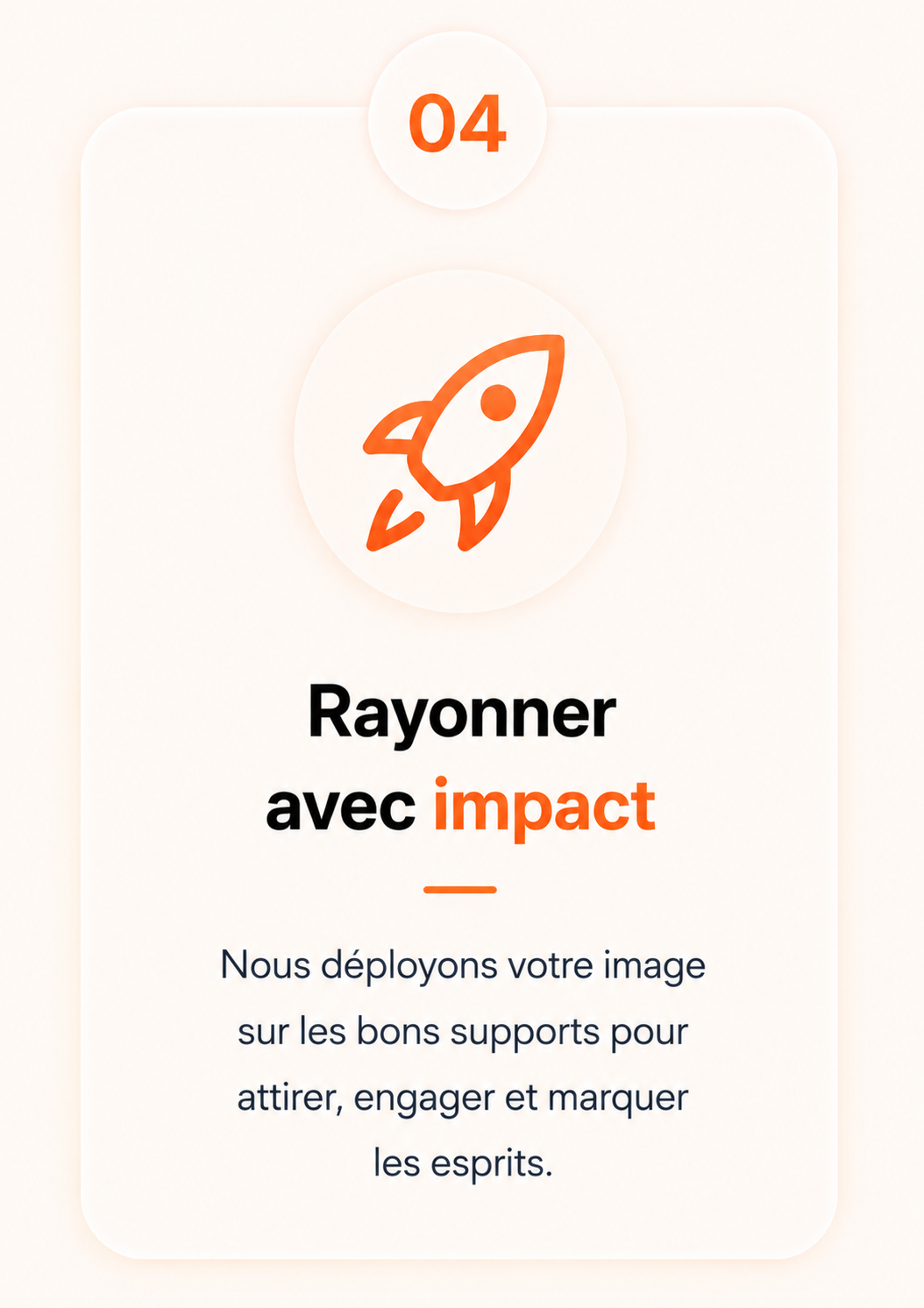 Étape 4 Étape 3 Structurer votre identité